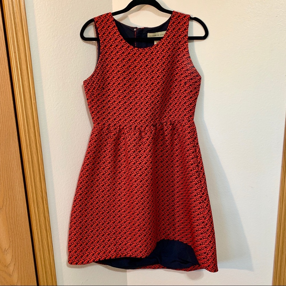 High-low sheath dress